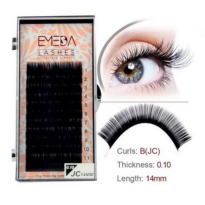 Elegant local silk mink eyelash extensions SN81